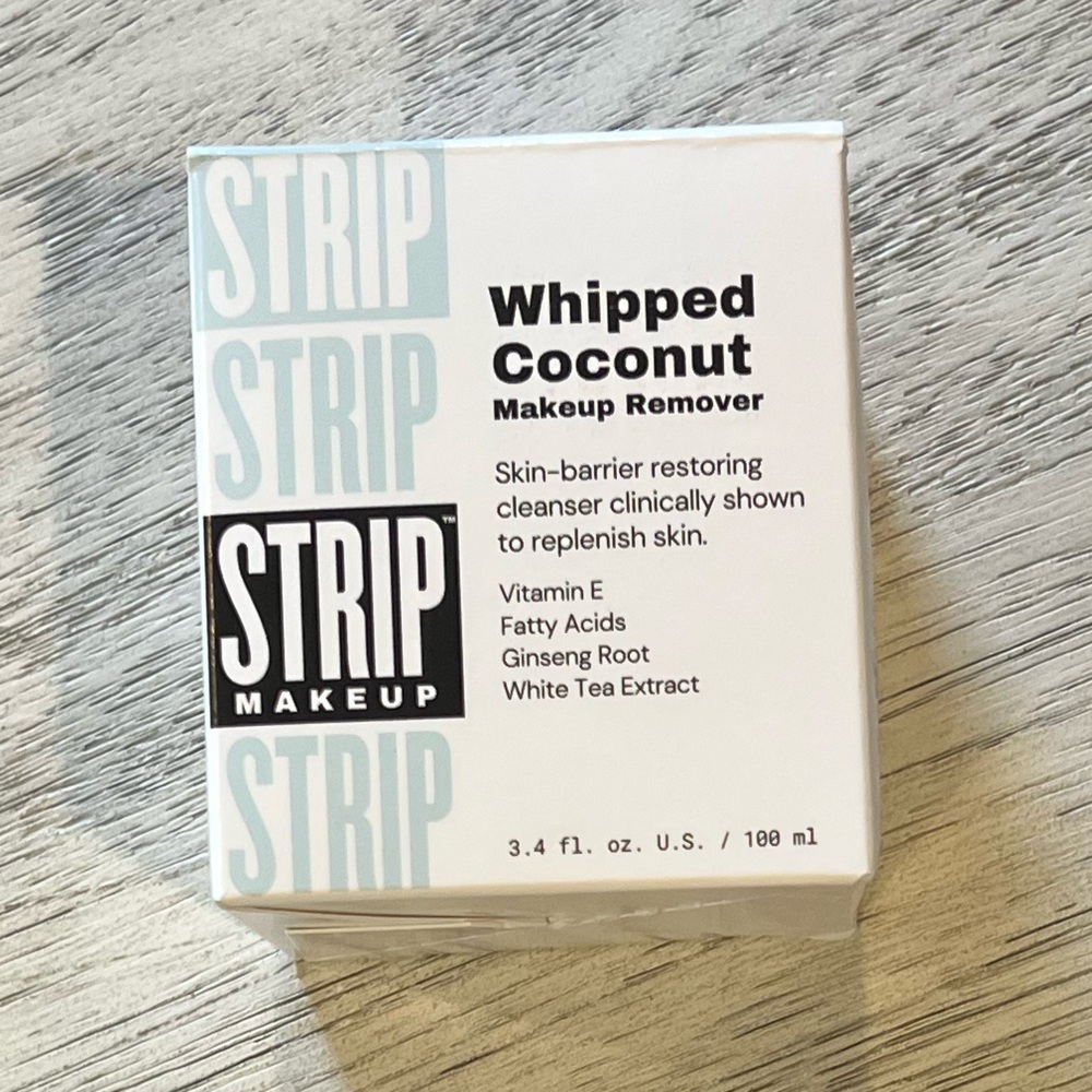 NEW Strip Makeup Whipped Coconut Makeup Remover (3.4 fl. oz.)